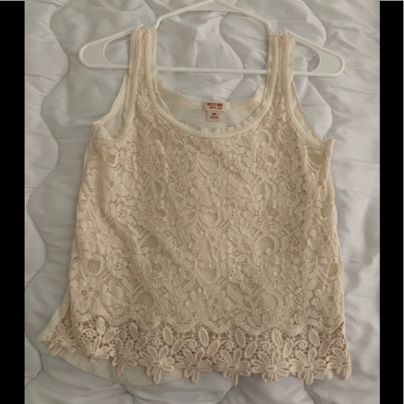 Lacy front tank top - Picture 1 of 1